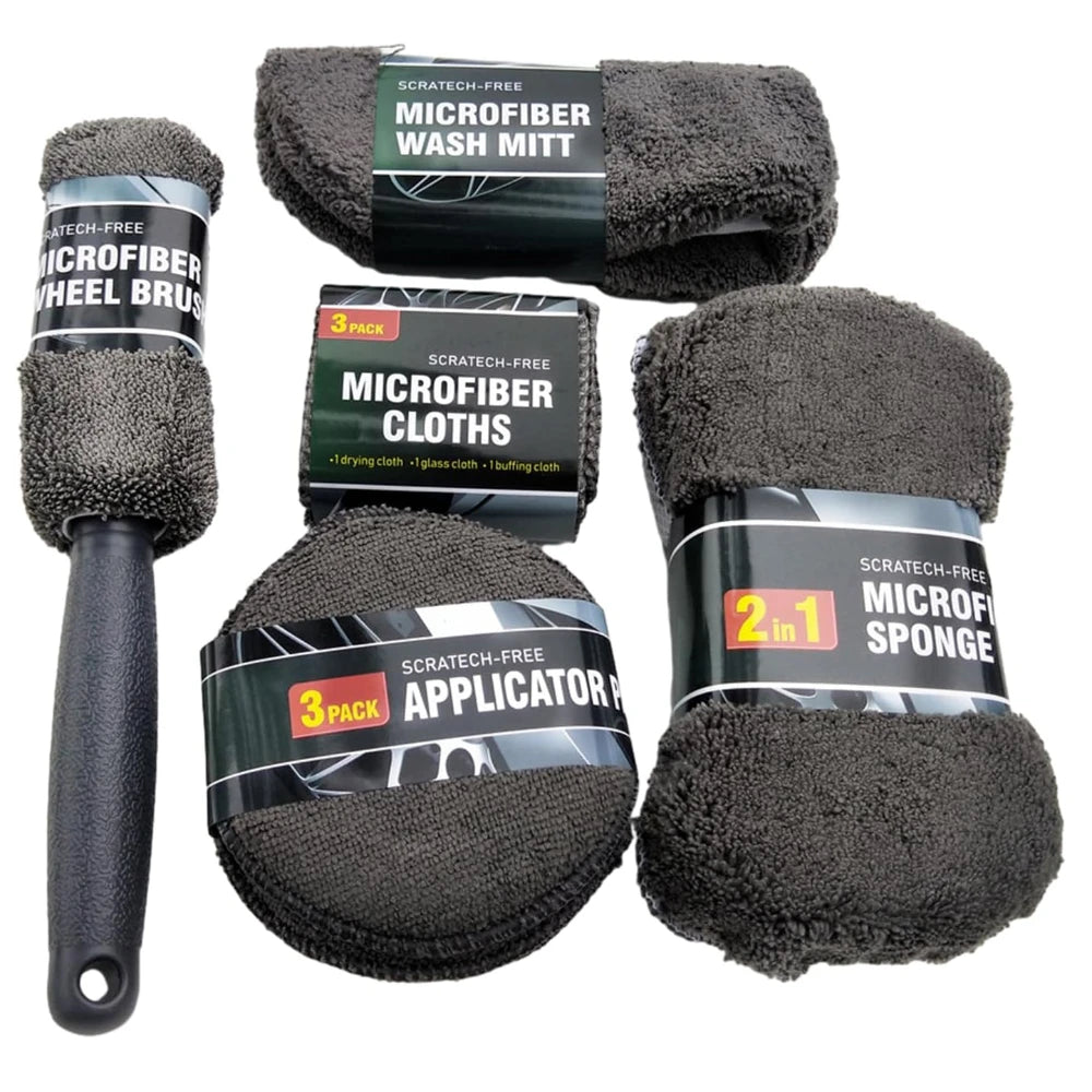 Car Detailing Kit Car Wash Kit Car Cleaning Kit Car Washing Kit Car Detailing Supplies for Interior Exterior Car Wash Kits